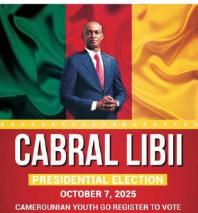 Deputy Cabral LiBii – 2025 Cameroun Presidential election candidate